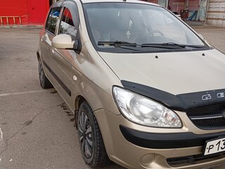 2009 Hyundai Getz I Рестайлинг, бежевый, 585000 рублей, вид 3