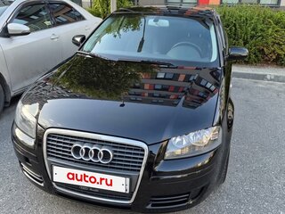 2007 Audi A3 II (8P) Рестайлинг 1, чёрный, 450000 рублей, вид 1