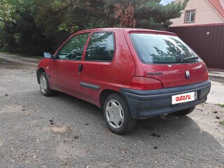 1999 Peugeot 106 I Рестайлинг, красный, 170000 рублей, вид 5