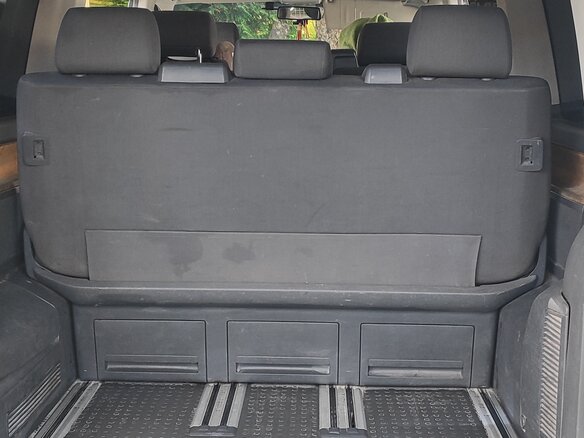 2006 Volkswagen Multivan T5, чёрный, 1100000 рублей - вид 7