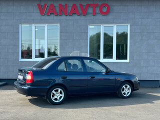 2011 Hyundai Accent ТагАЗ II, синий, 430000 рублей, вид 5