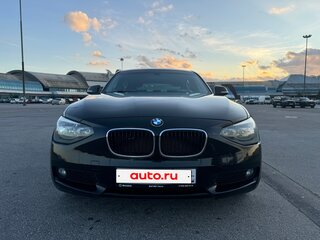 2012 BMW 1 серии 116i II (F20/F21), чёрный, 1010000 рублей, вид 2