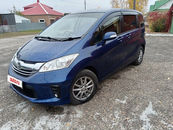 2014 Honda Freed I Рестайлинг, синий, 1199999 рублей - вид 1