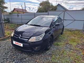 2010 Citroen C4 I Рестайлинг, чёрный, 185000 рублей, вид 3