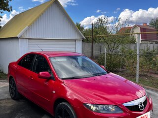 2006 Mazda 6 I (GG) Рестайлинг, красный, 490000 рублей, вид 1