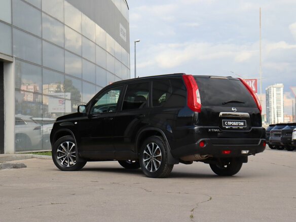 2011 Nissan X-Trail II Рестайлинг, чёрный - вид 6