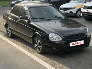 2018 Lada (ВАЗ) Priora I Рестайлинг, чёрный, 580000 рублей, вид 2