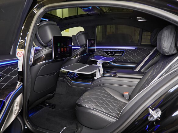 2026 Mercedes-Benz S-Класс 580 Long 4MATIC VII (W223) Рестайлинг, чёрный, 31725000 рублей - вид 25
