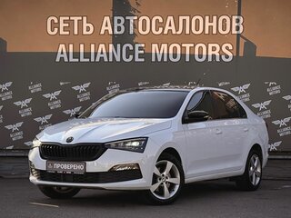2021 Skoda Rapid II, белый, 1310000 рублей, вид 3