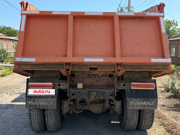 2005 КамАЗ 65115, оранжевый, 1750000 рублей - вид 2