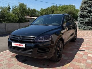 2012 Volkswagen Touareg II, чёрный, 2100000 рублей, вид 1