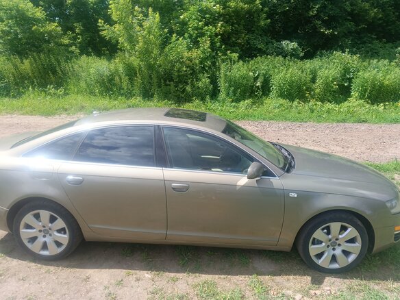 2006 Audi A6 III (C6), бежевый, 750000 рублей - вид 3