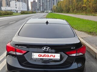 2015 Hyundai Elantra V (MD) Рестайлинг, чёрный, 1200000 рублей, вид 4