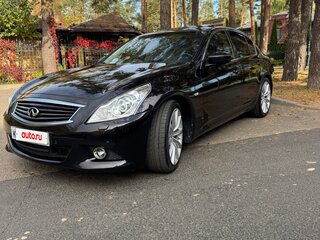 2011 Infiniti G25 IV, чёрный, 1700000 рублей, вид 4