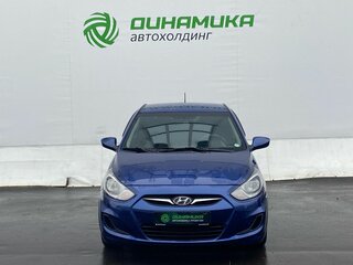2012 Hyundai Solaris I, синий, 750000 рублей, вид 2
