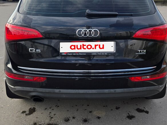 2015 Audi Q5 I (8R) Рестайлинг, чёрный - вид 4