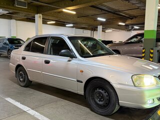 2006 Hyundai Accent ТагАЗ II, серебристый, 325000 рублей, вид 5