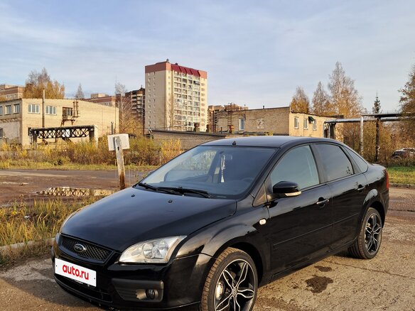 2005 Ford Focus II, чёрный, 450000 рублей - вид 1