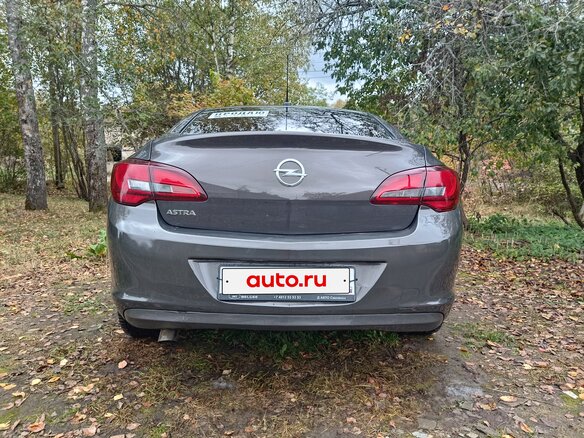 2012 Opel Astra J Рестайлинг, коричневый, 588000 рублей - вид 5