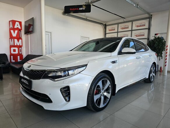 2017 Kia Optima IV, белый, 2122000 рублей
