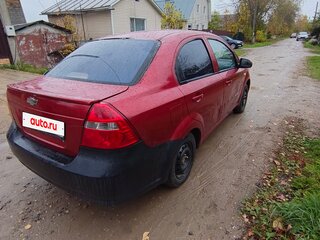 2007 Chevrolet Aveo I, красный, 205000 рублей, вид 4