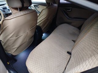 2014 Hyundai Elantra V (MD) Рестайлинг, коричневый, 1150000 рублей, вид 4