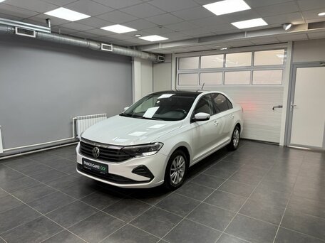 2020 Volkswagen Polo VI, белый, 1800000 рублей, вид 1
