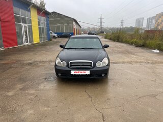 2006 Hyundai Sonata ТагАЗ IV (EF) Рестайлинг, чёрный, 350000 рублей, вид 1