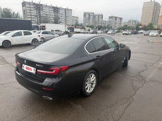 2020 BMW 5 серии 520d xDrive VII (G30/G31/G38) Рестайлинг, чёрный, 4100000 рублей, вид 3