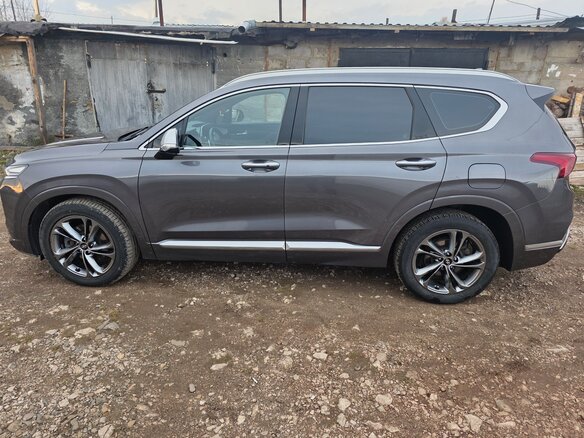 2019 Hyundai Santa Fe IV, серый, 3450000 рублей - вид 7