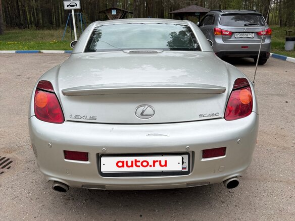 2004 Lexus SC 430 II, серебристый - вид 2