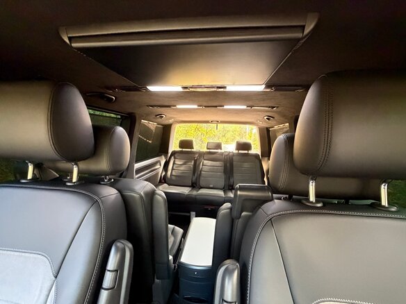 2023 Volkswagen Multivan T6 Рестайлинг, чёрный, 10000000 рублей - вид 12