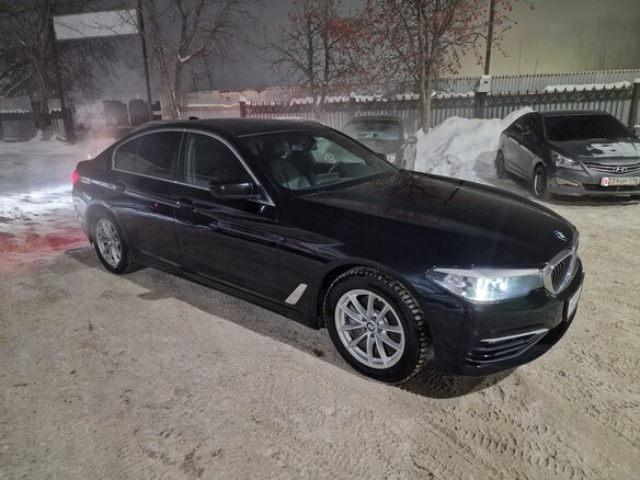 2019 BMW 5 серии 520d xDrive VII (G30/G31/G38), чёрный, 3250000 рублей - вид 20