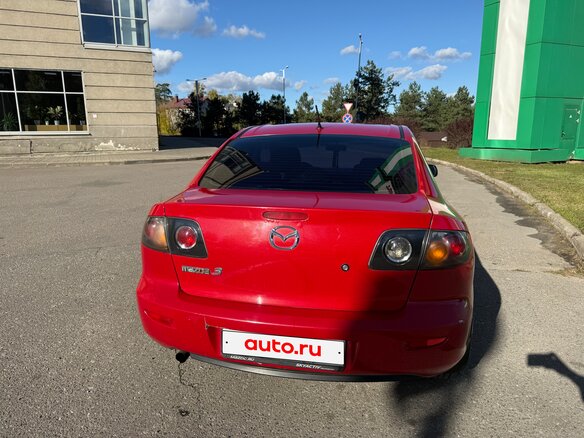 2006 Mazda 3 I (BK), красный, 500000 рублей - вид 3