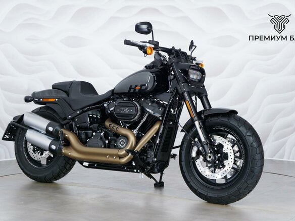 2024 Harley-Davidson Fat Bob, чёрный, 2449000 рублей - вид 4