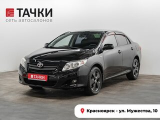 2008 Toyota Corolla AMT X (E140, E150), чёрный, 910000 рублей, вид 1