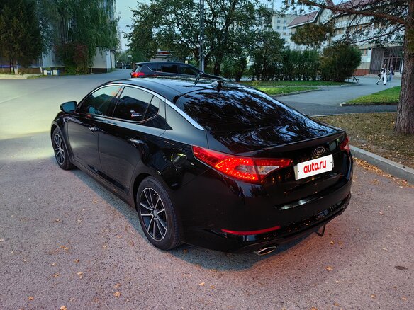 2012 Kia Optima III, чёрный, 1250000 рублей - вид 3