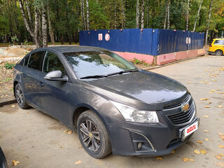 2015 Chevrolet Cruze I Рестайлинг, серый, 780000 рублей, вид 3