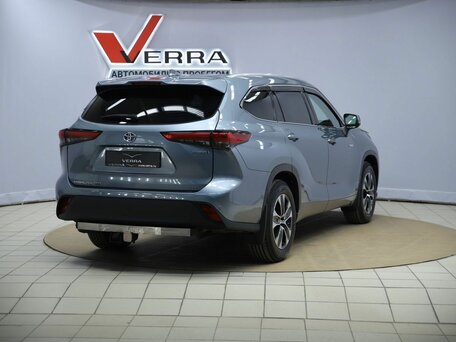 2022 Toyota Highlander IV (XU70), голубой, 4300000 рублей, вид 5