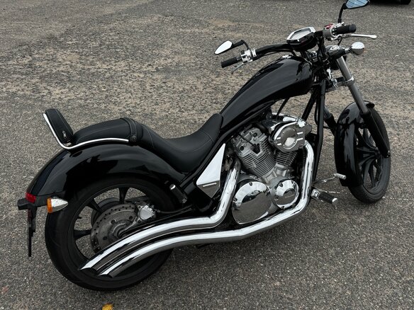 2012 Honda VT 1300CX Fury, чёрный, 650000 рублей - вид 1