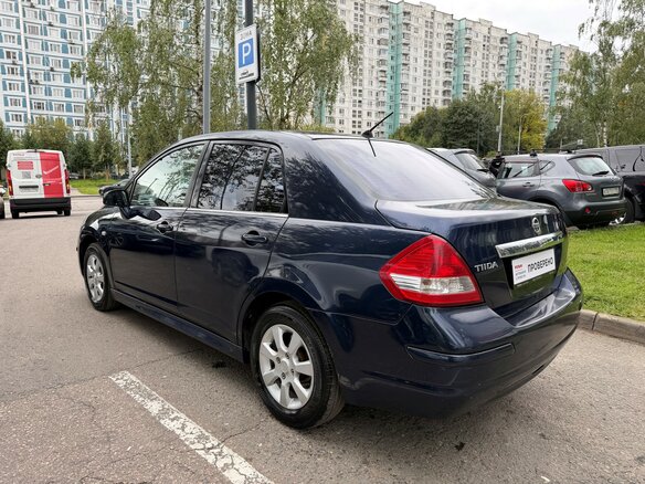 2012 Nissan Tiida I Рестайлинг, синий - вид 5