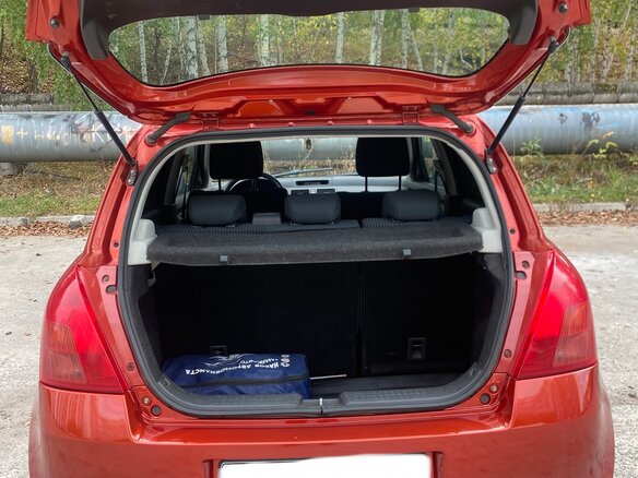 2007 Suzuki Swift AMT III, красный, 555000 рублей - вид 14