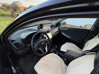 2016 Hyundai Solaris I Рестайлинг, чёрный, 980000 рублей, вид 5