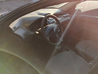 2007 Peugeot 206, чёрный, 110000 рублей, вид 5
