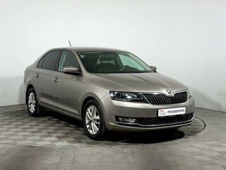 2019 Skoda Rapid I Рестайлинг, коричневый, 1097860 рублей, вид 3