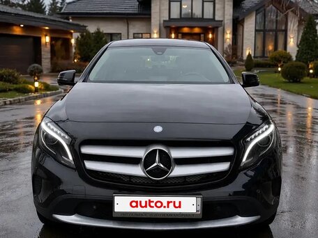 2014 Mercedes-Benz GLA 250 I (X156), чёрный, 1700000 рублей, вид 2