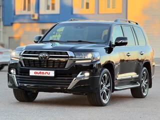 2020 Toyota Land Cruiser 200 Series Рестайлинг 2, чёрный, 8199000 рублей, вид 1