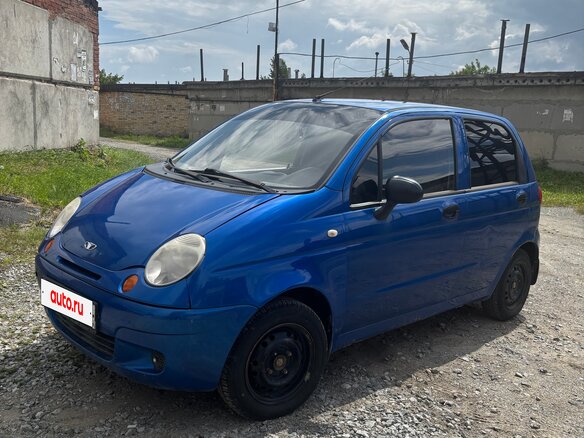 2011 Daewoo Matiz I Рестайлинг, синий, 140000 рублей