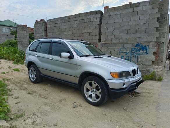 2003 BMW X5 3.0i I (E53), серебристый, 850000 рублей - вид 3