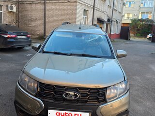 2021 Lada (ВАЗ) Largus Cross I Рестайлинг, серый, 630000 рублей, вид 4